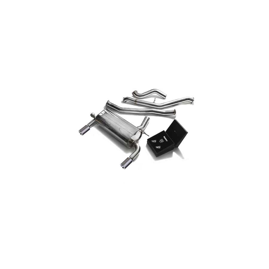 Armytrix BMF32-DS11C Valvetronic Exhaust System BMW 320i | 328i | 420i | 428i F3X 2014-2015 with  Dual Chrome 3.5"