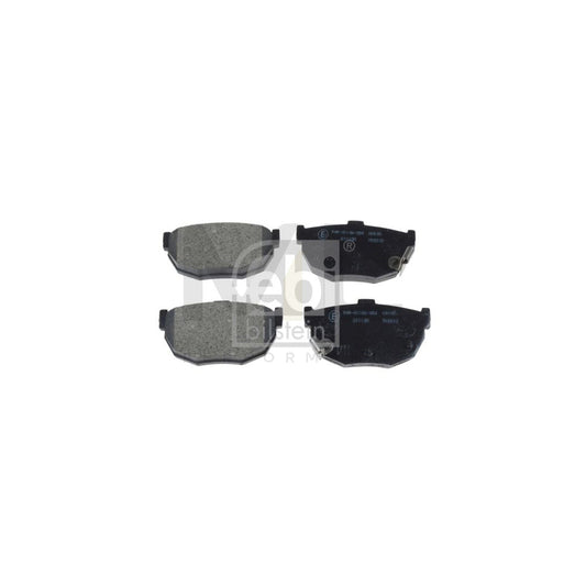 Febi Bilstein 170259 Brake Pad Set Rear Axle, With Acoustic Wear Warning