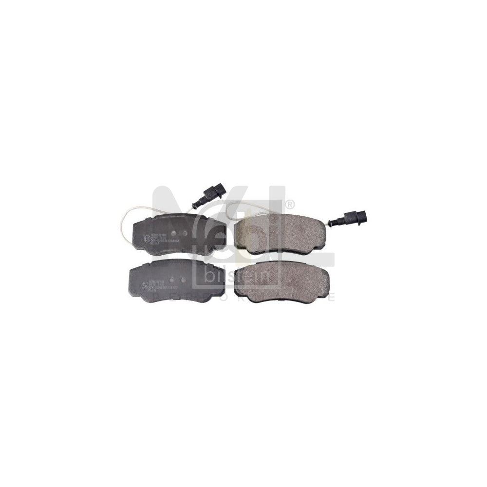 Febi Bilstein 116254 Brake Pad Set Rear Axle, Incl. Wear Warning Contact