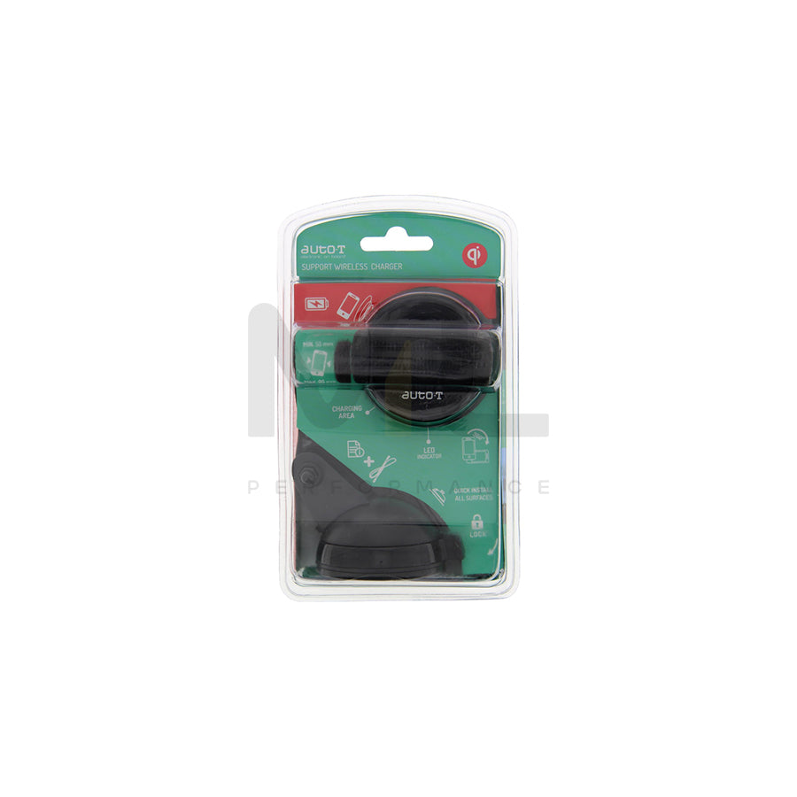 AUTO-T 540325 Car phone holder with wireless charger, windscreen, universal 360°