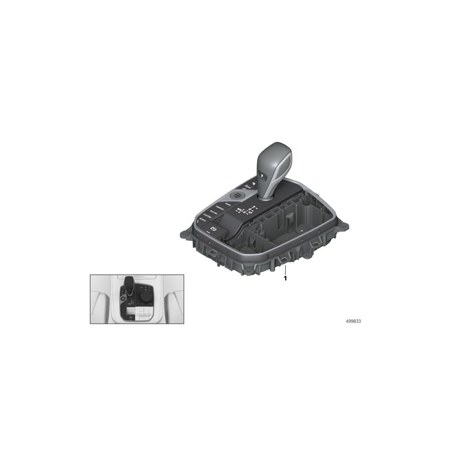 Genuine BMW 61319891308 G05 G07 Control Panel Center Console (Inc. X7 M50iX, X5 M50iX & X5 M50dX) | ML Performance US Car Parts