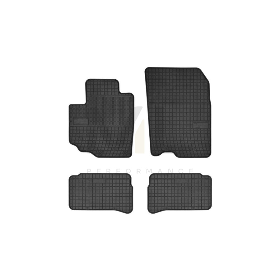 FROGUM Tailored 546405 Floor mat set for SUZUKI Vitara IV Off-Road (LY) Elastomer, Front and Rear, Quantity: 4, Black, (LHD)