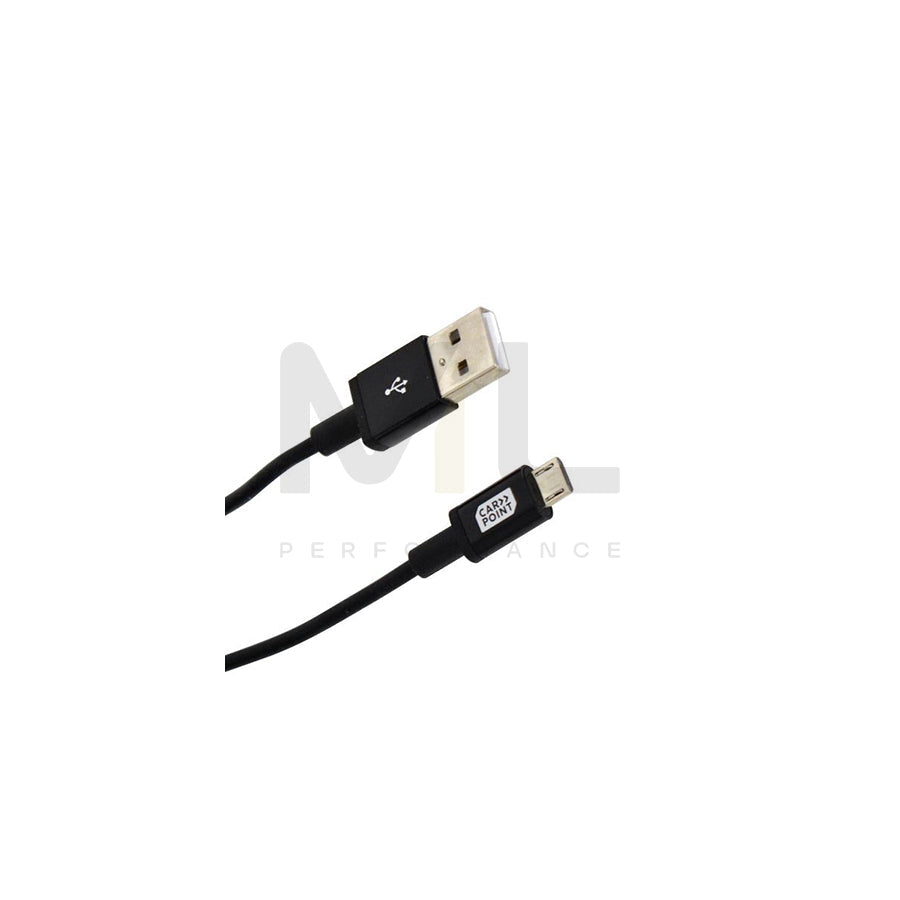 CARPOINT 0517023 USB charge cable Black