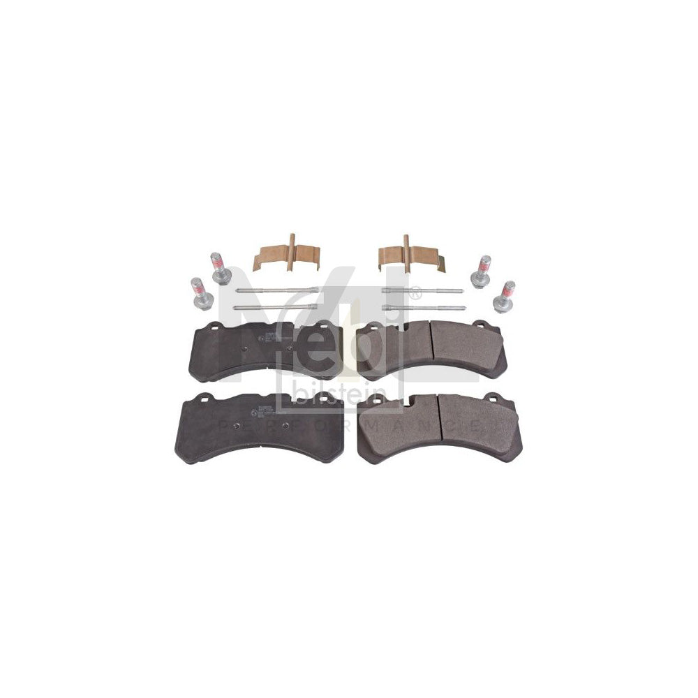 Febi Bilstein 16980 Brake Pad Set Front Axle, With Attachment Material