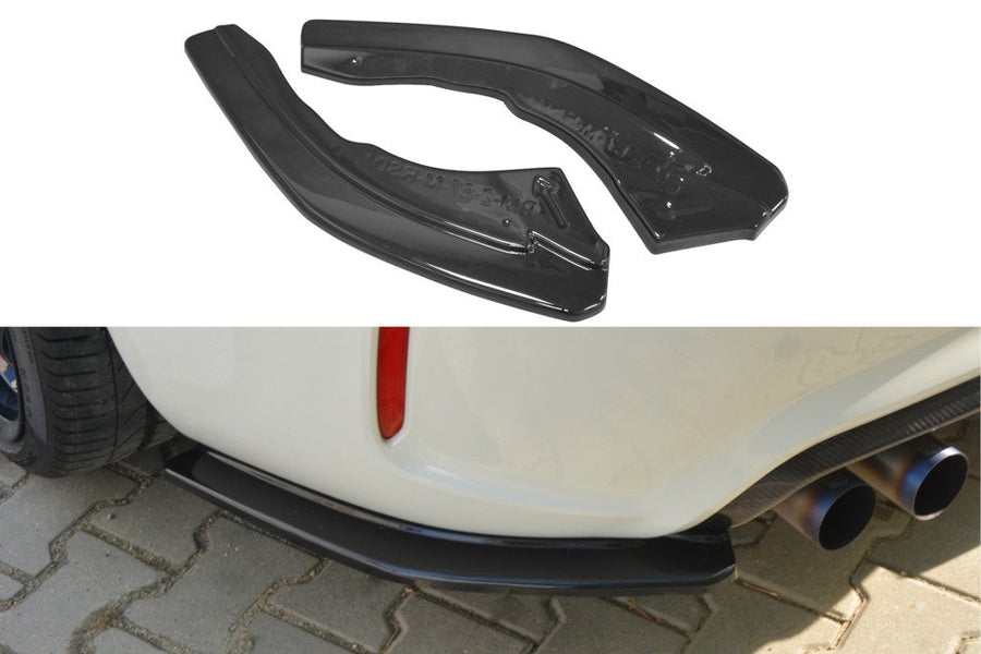 Maxton Design BM-2-87-M-RSD1T Rear Side Splitters BMW M2 F87 CoupÃ© | ML Performance US Car Parts