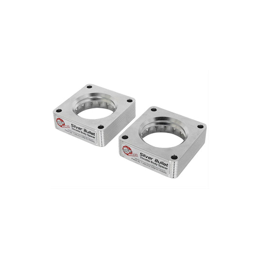  aFe 46-36007 Throttle Body Spacer Nissan 370Z 09-20/Infiniti G37 08-13/Q60/Q50 14-15 V6-3.7L (VQ37VHR)  | ML Performance US Car Parts