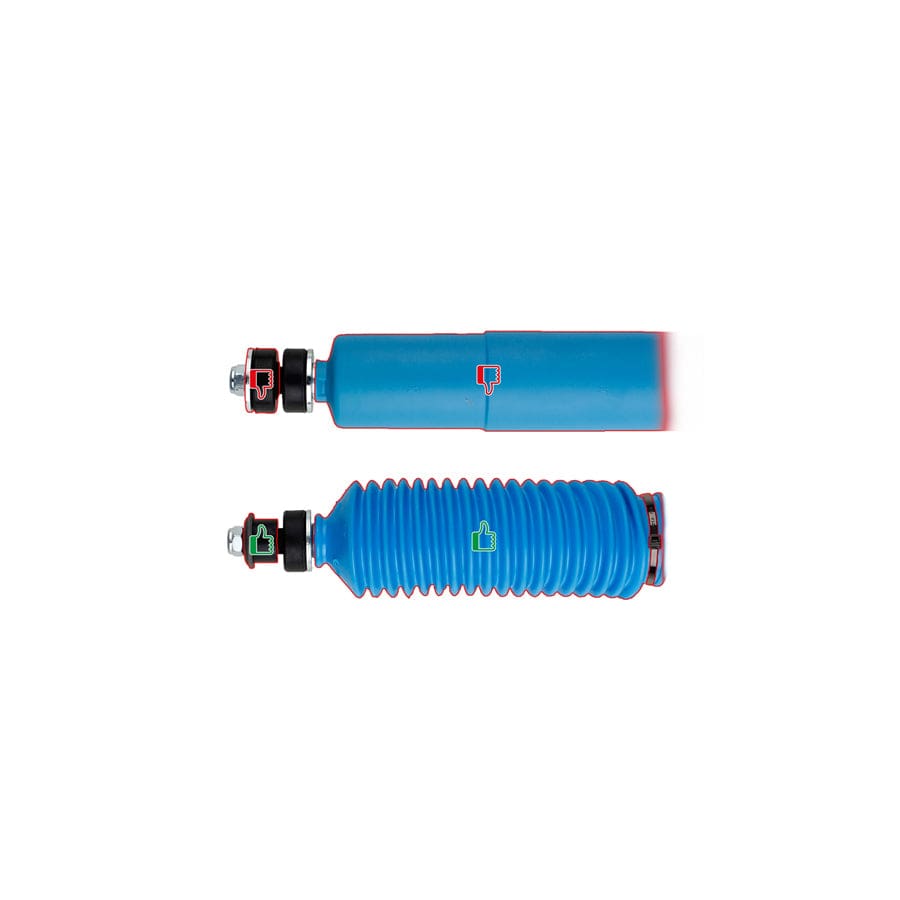 Bilstein 11-269359 NSU B1 Rear Dust Cover Kit (Inc. 1000, 1200, Prinz, TT, TTS) 3 | ML Performance US Car Parts