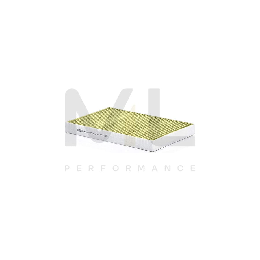 MANN-FILTER FP 3037 Pollen filter Activated Carbon Filter, Activated Carbon Filter with polyphenol, Particulate filter (PM 2.5), with antibacterial action, with fungicidal effect, FreciousPlus