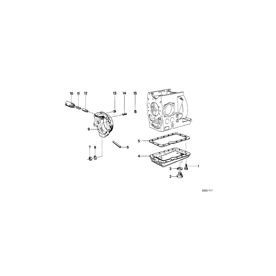 Genuine BMW 11111337293 Bearing Cover (Inc. A10 B08, R 100 GS & R 75 ) | ML Performance US Car Parts