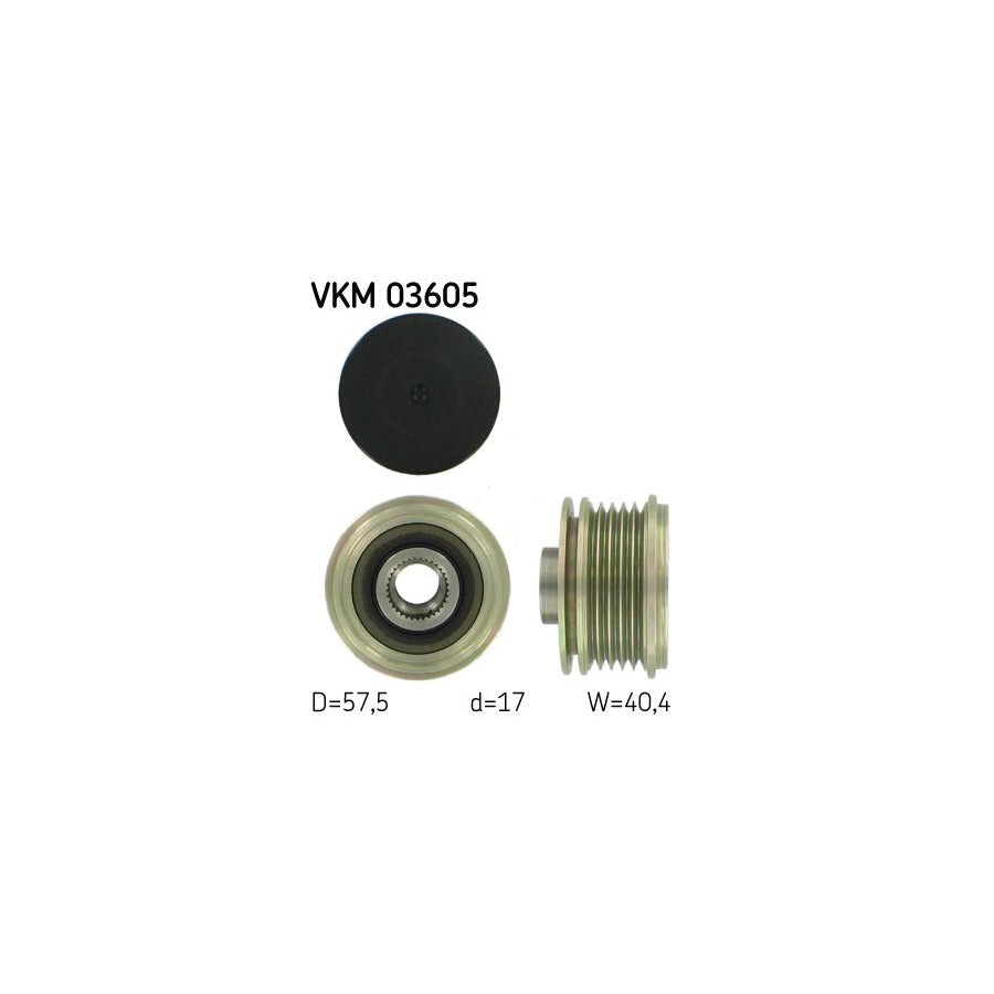 Skf Vkm 03605 Alternator Freewheel Clutch | ML Performance US Car Parts