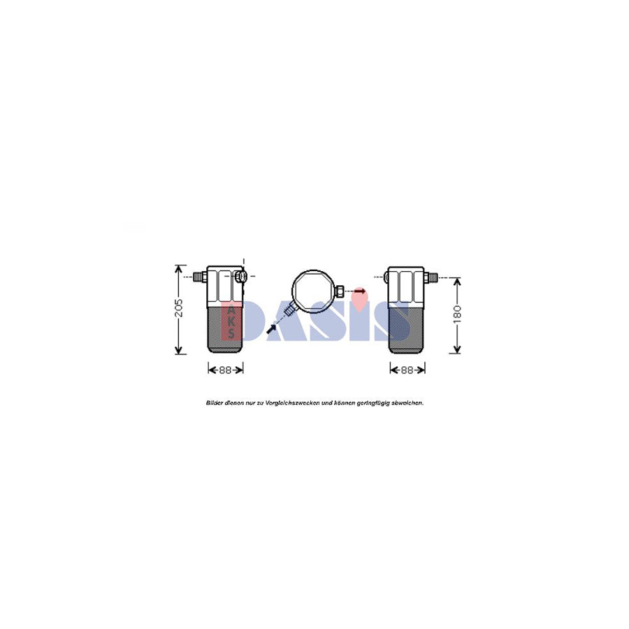 AKS Dasis 801080N Dryer, Air Conditioning