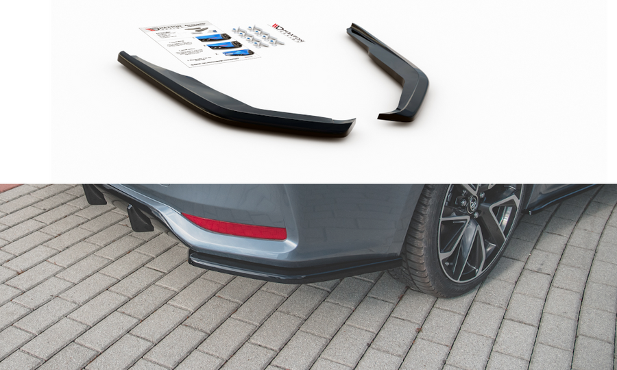 Maxton Design TO-CO-12-S-RSD1T Rear Side Splitters Toyota Corolla XII Sedan | ML Performance US Car Parts