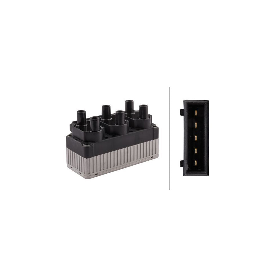 Hella 5DA 358 057-091 Ignition Coil