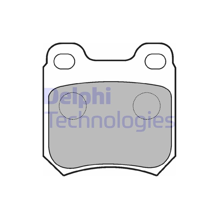 Delphi Lp590 Brake Pad Set