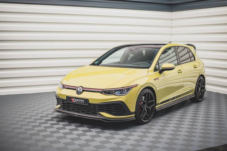 Maxton Design Volkswagen Golf GTI Clubsport MK8 Front Splitter V.3