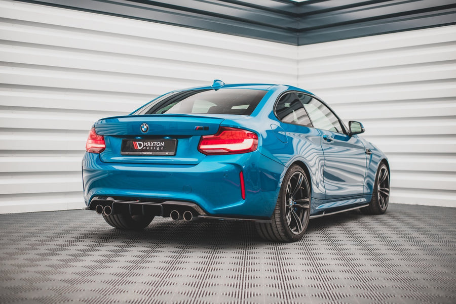 Maxton Design BMW M2 F87 Rear Side Splitters V.3