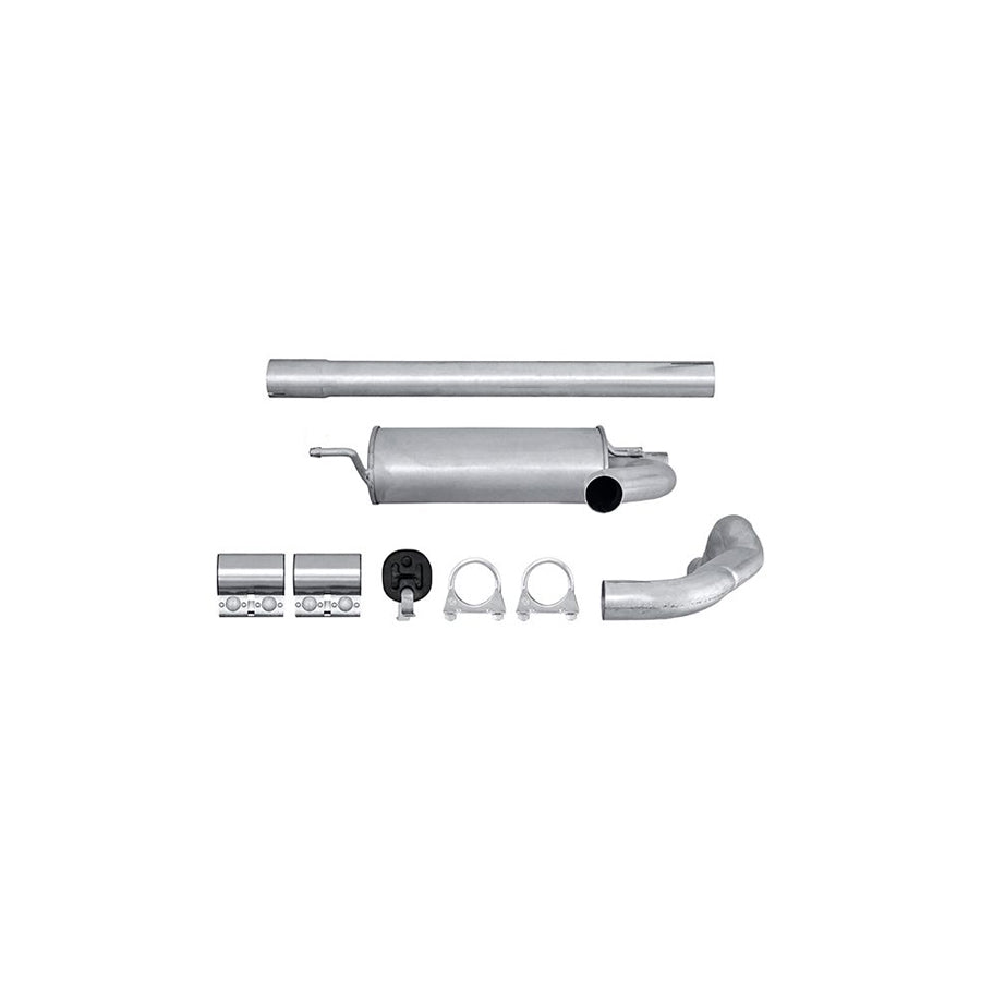 Hella 8LB 366 022-891 Front Silencer For VW Passat