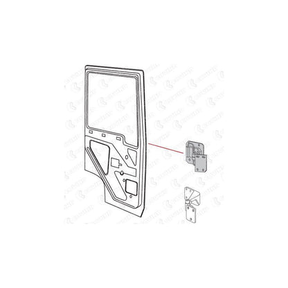 Covind MLX/ 7 Door Hinge