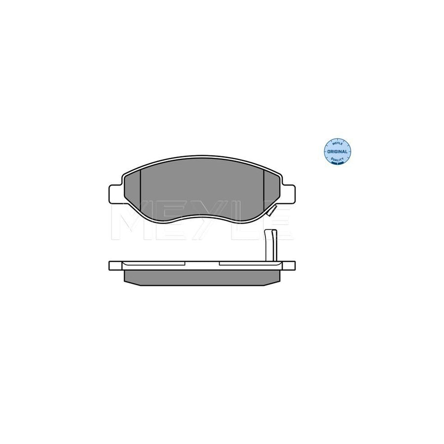 Meyle 025 245 5019/W Brake Pad Set