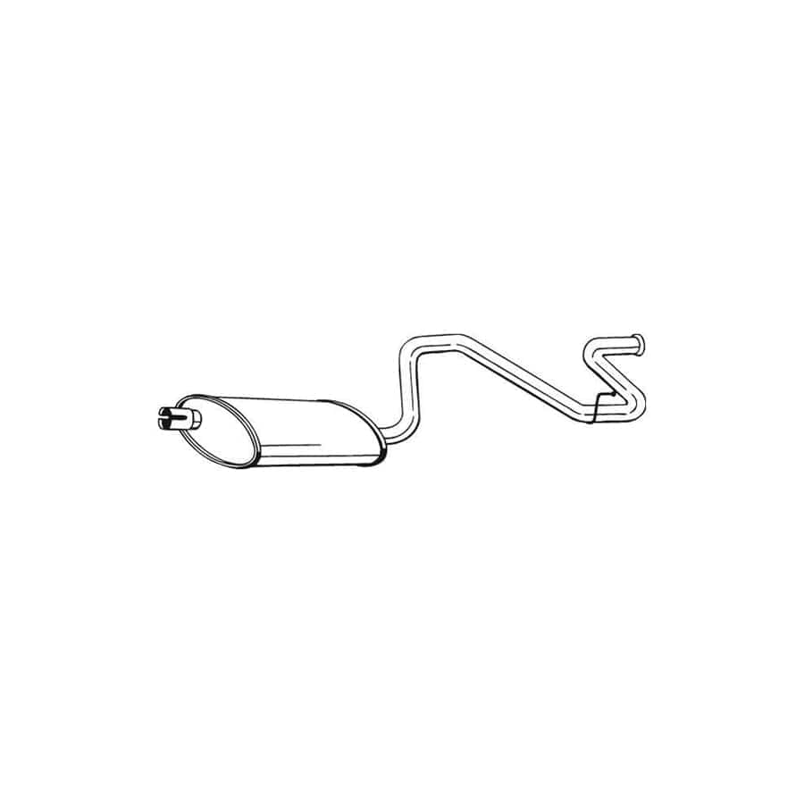 Bosal 281-869 Rear Silencer for Ford Transit