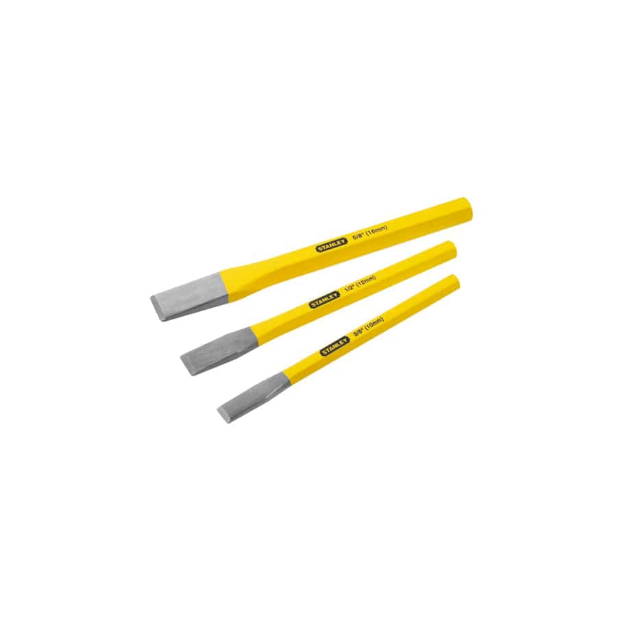 STANLEY® STA418298 Cold Chisel Kit 3 Piece