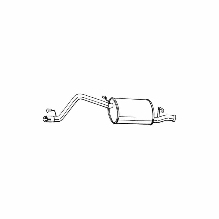 Bosal 281-867 Rear Silencer for Ford Transit