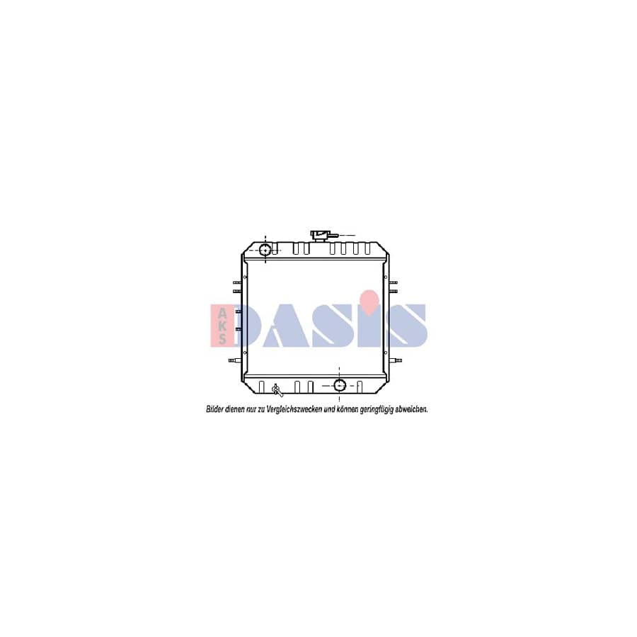 AKS Dasis 141130N Engine Radiator