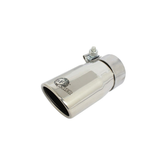  aFe 49T25304-P06 2-1/2 IN Inlet x 3-1/4 IN Outlet x 6 IN L Universal Exhaust Tip  | ML Performance US Car Parts