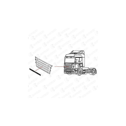 Covind Scr/147 Frame, Radiator Grille