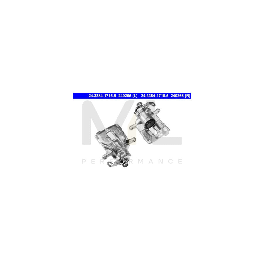 ATE 24.3384-1715.5 Brake Caliper without holder