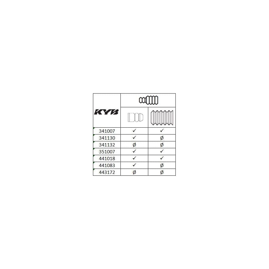 KYB Ultra Sr 351007 Shock Absorber
