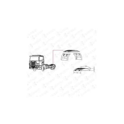 Covind 144/530 Wing Fender