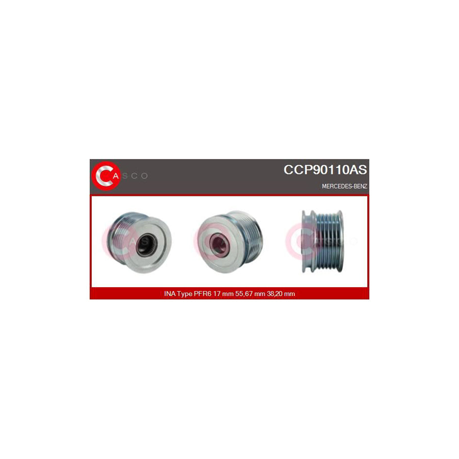 Casco Ccp90110As Pulley, Alternator