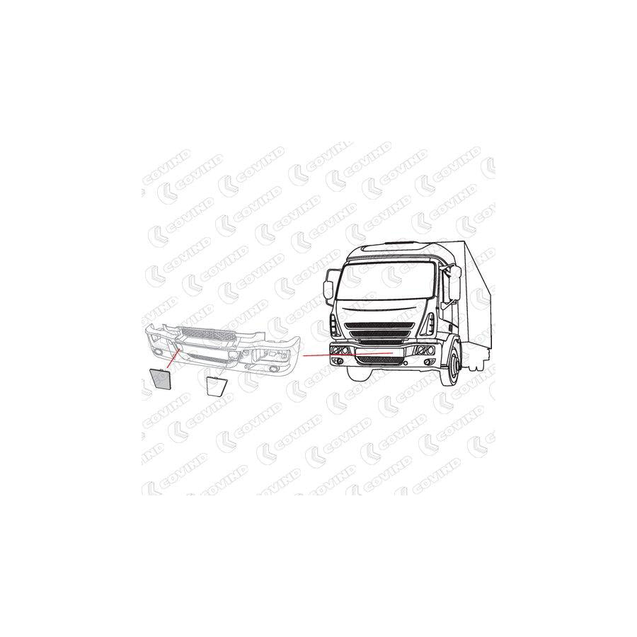 Covind 095/ 82 Cover, Bumper