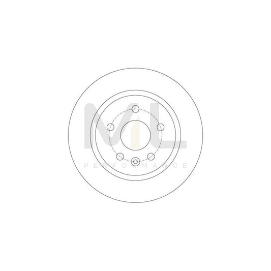 TRW DF6369 Brake Disc Solid | ML Performance Car Parts