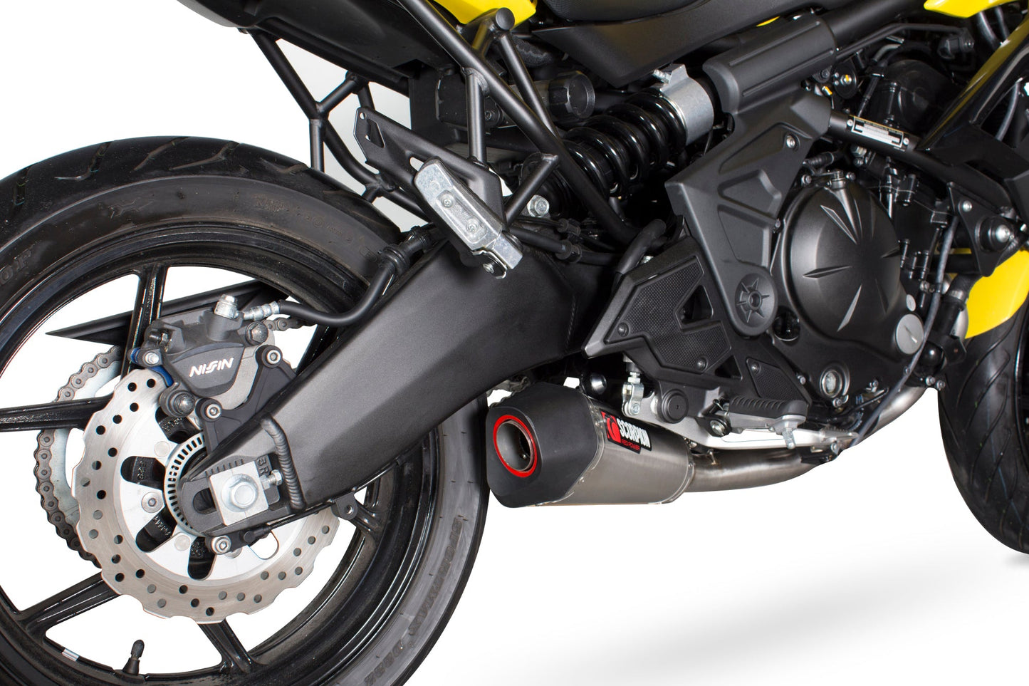 Scorpion RKA110SYSTEO Kawasaki Versys 650 Serket Taper Full System - Titanium Sleeve | ML Performance US US