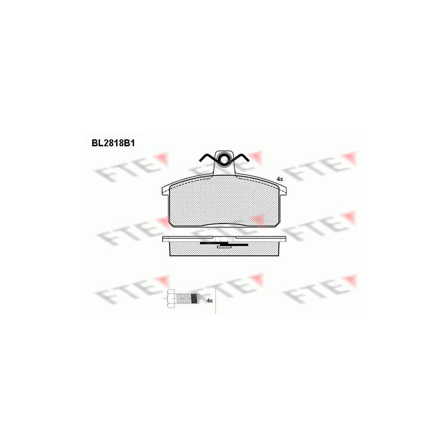 FTE 9011003 Brake Pad Set