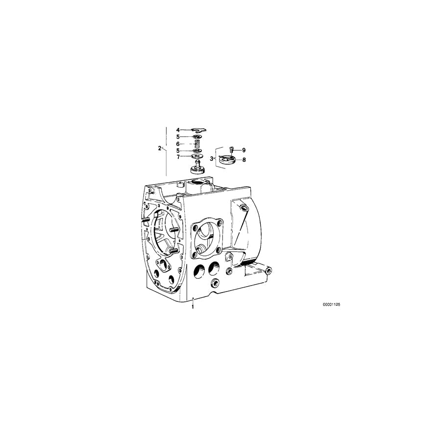 Genuine BMW 11111337180 Engine Housing (Inc. R 75 ) | ML Performance US Car Parts