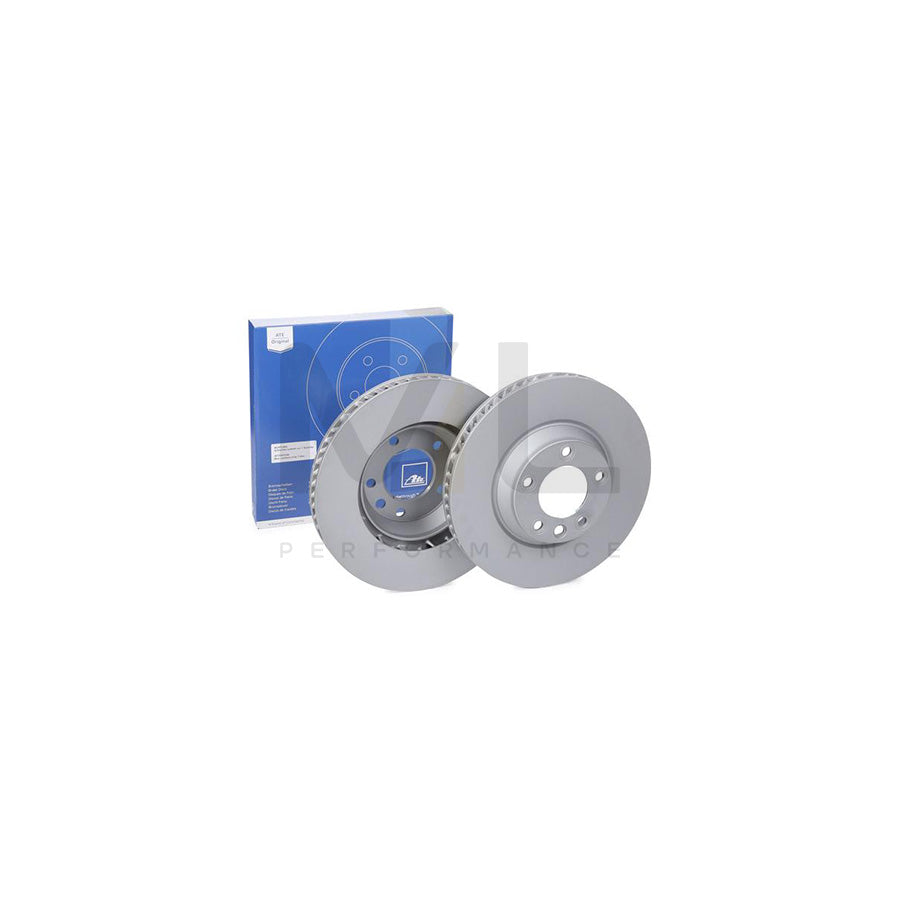 ATE 24.0134-0123.1 Brake Disc Vented, Coated, Alloyed / High-carbon