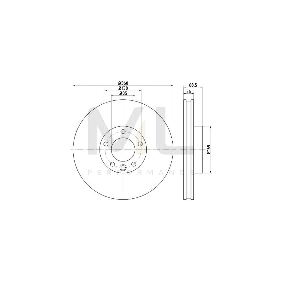 TEXTAR OE-Line 92219510 Brake Disc Internally Vented, Coated, High-carbon, without wheel hub, without wheel studs | ML Performance Car Parts