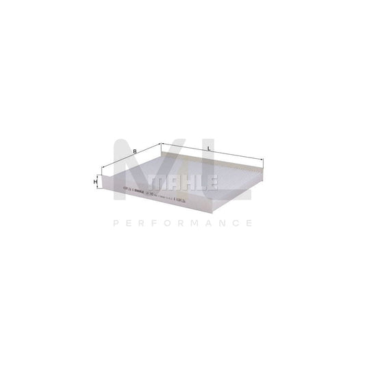MAHLE ORIGINAL LX 1022 Air Filter for KIA CLARUS Filter Insert | ML Performance Car Parts
