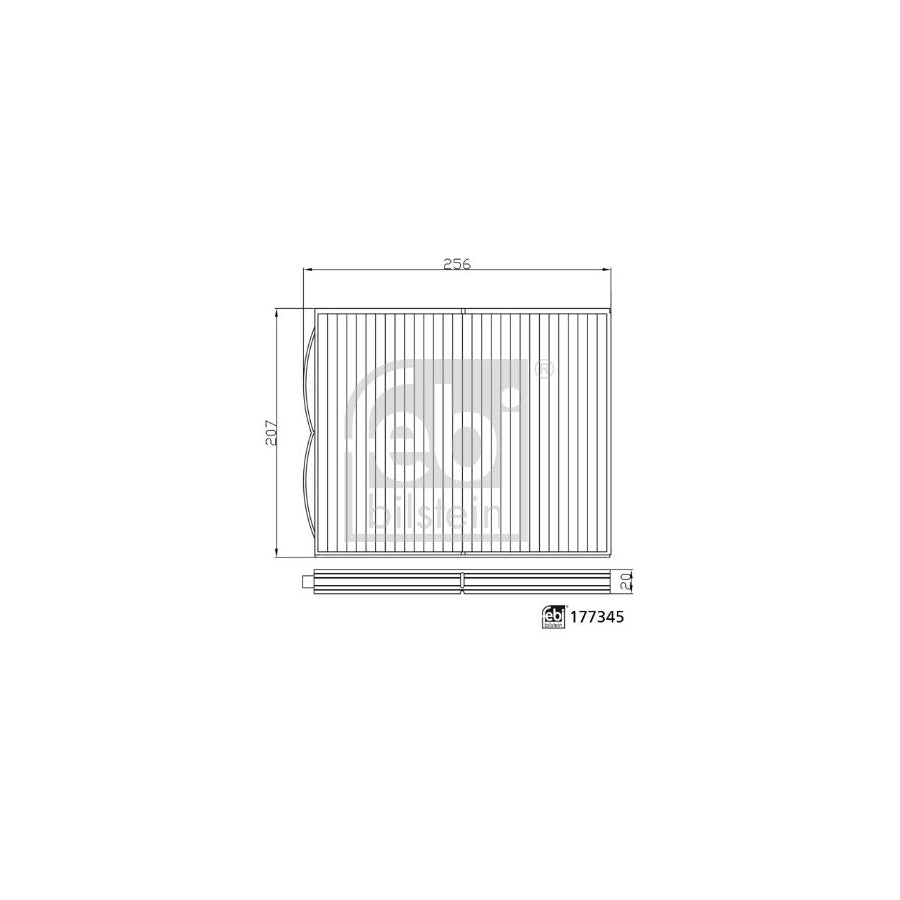 Febi Bilstein 177345 Pollen Filter