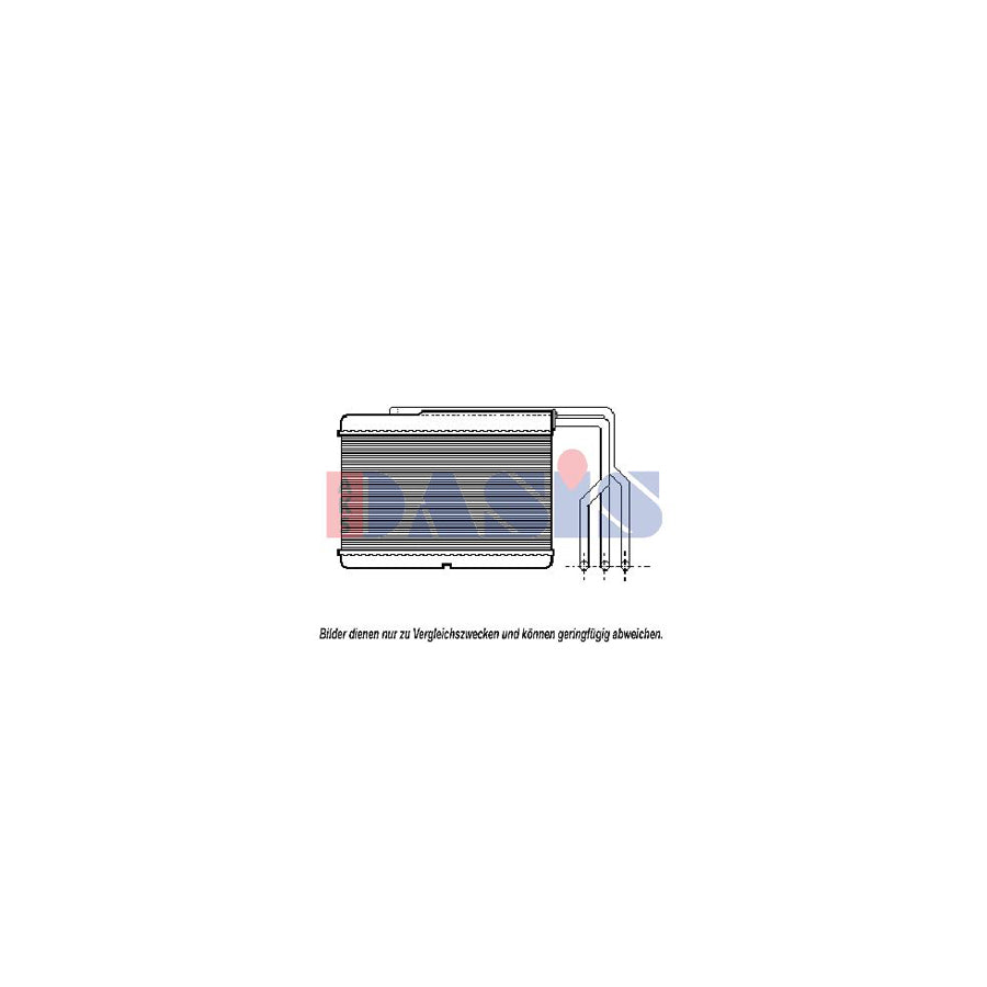 AKS Dasis 059170N Heater Matrix for BMW 5 Series