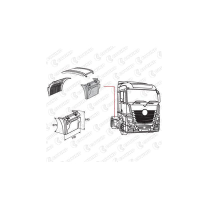 Covind 960/516 Wing Fender