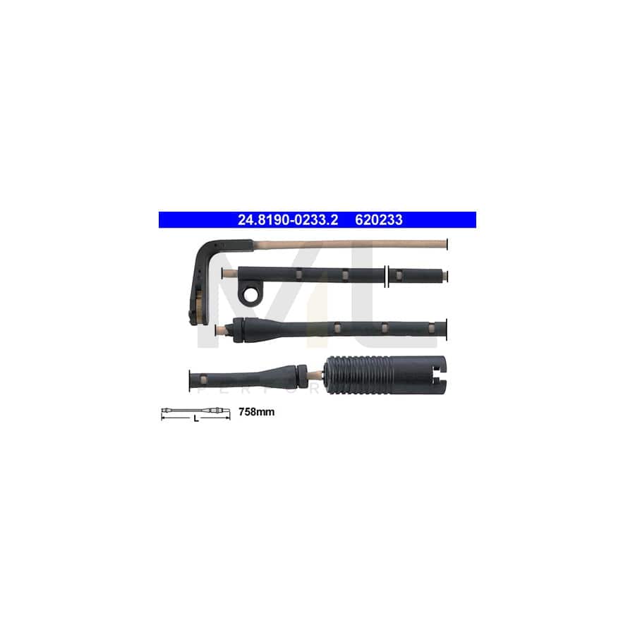 ATE 24.8190-0233.2 Brake pad wear sensor for BMW Z8 Roadster (E52)