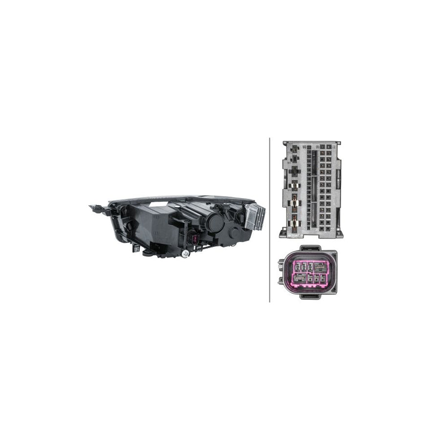 Hella 1EX 014 891-421 Headlight For Seat Ateca (KH7)