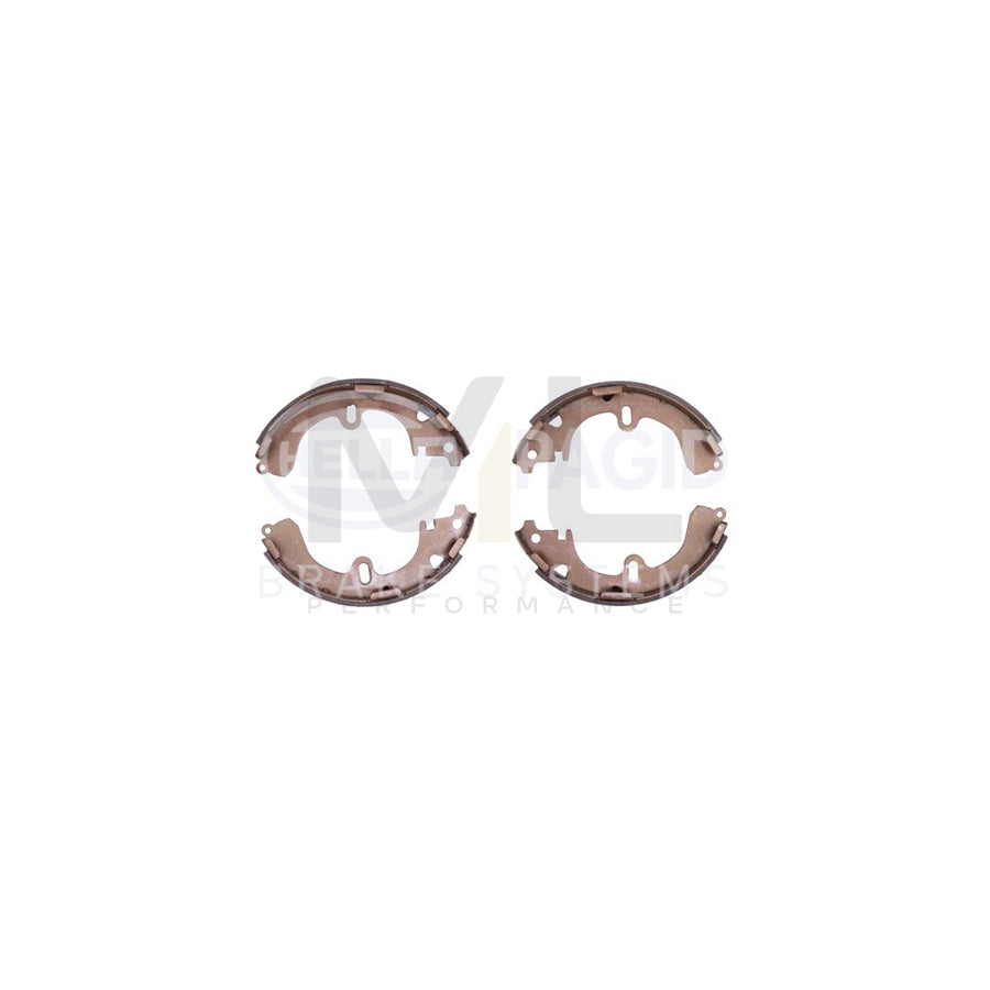 HELLA 8DB 355 000-241 Brake Shoe Set without handbrake lever