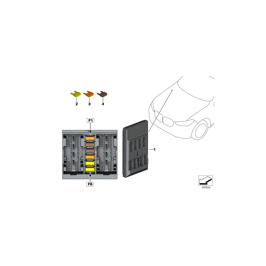 Genuine BMW 61359439002 G16 F93 G20 Body Domain Controller Bdc (Inc. 840iX, M340iX & X7 M50dX) | ML Performance US Car Parts