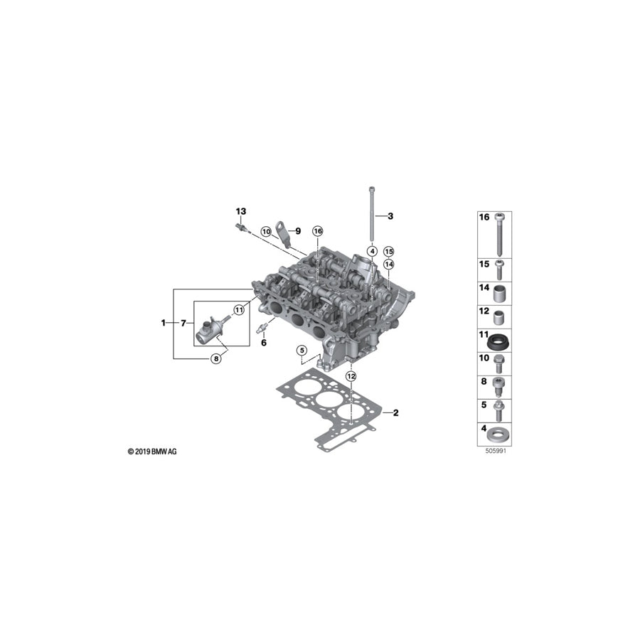 Genuine BMW 11368684920 F20 Adjustment Unit, Inlet Camshaft (Inc. 118i, M140iX & 125i) | ML Performance US Car Parts