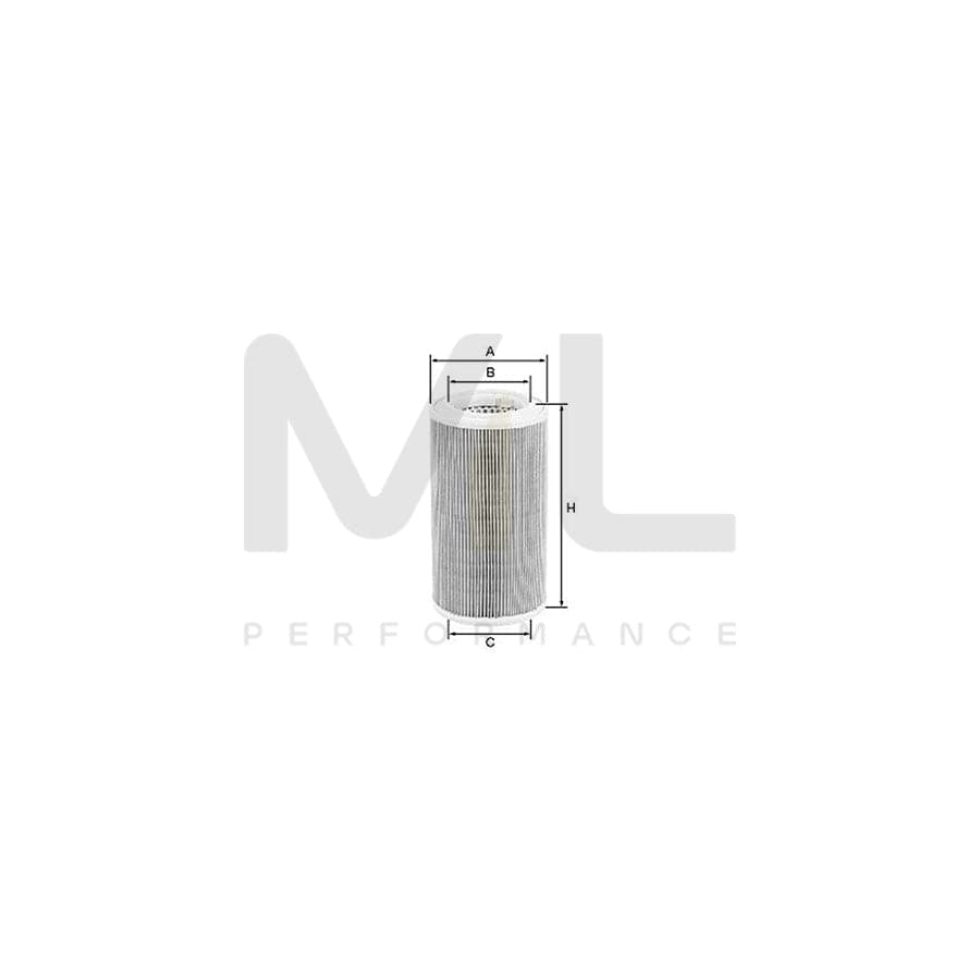MANN-FILTER C 17 278/1 Air Filter Filter Insert